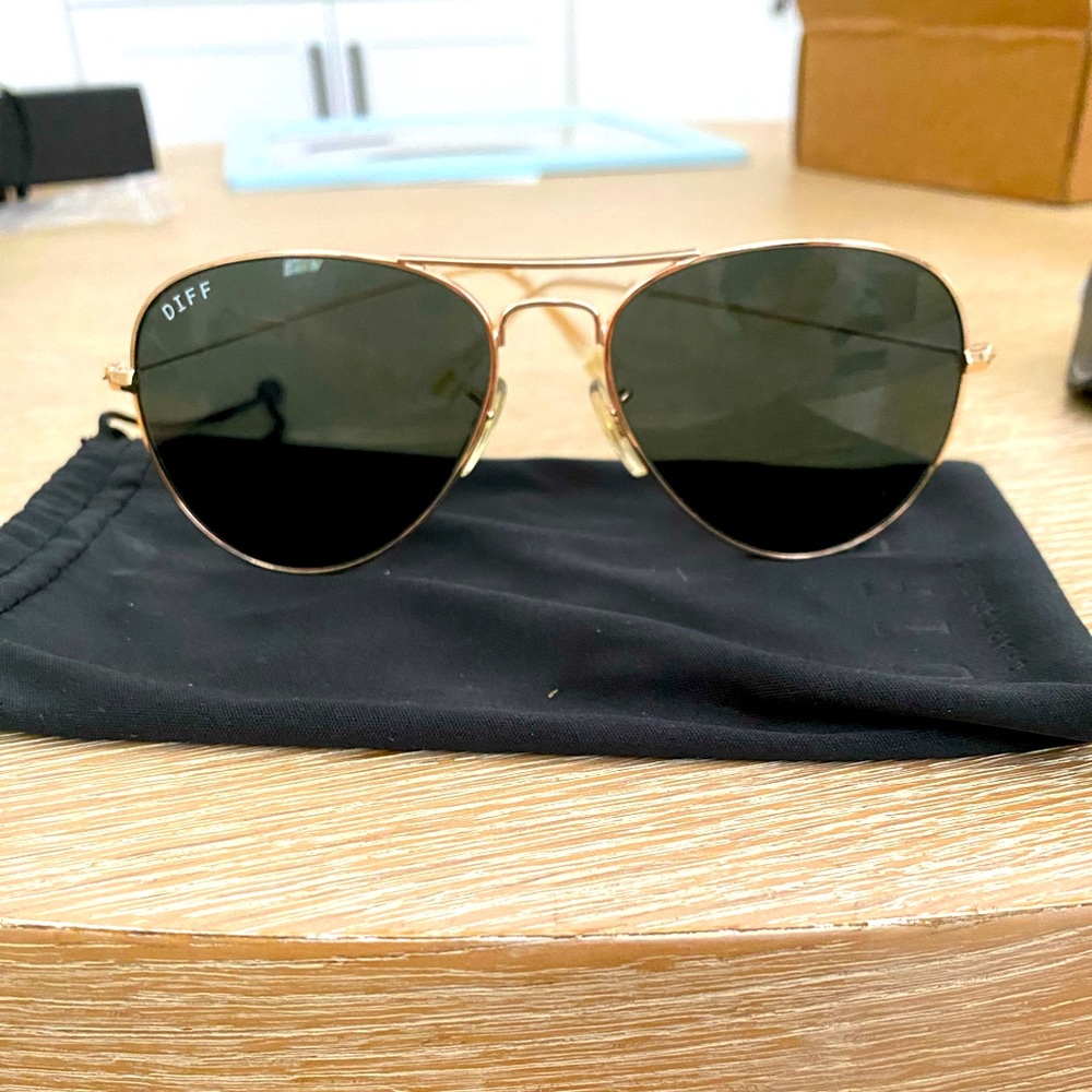 Diff Sunglasses Cruz Aviators